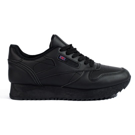 Schwarze Sportschuhe für Damen von Shelovet