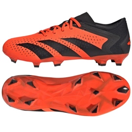 Adidas Predator Accuracy.3 L Fg M GW4601 Fußballschuhe rot orangen und rottöne