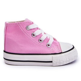 Hohe Kindersneaker Pink Filemon rosa