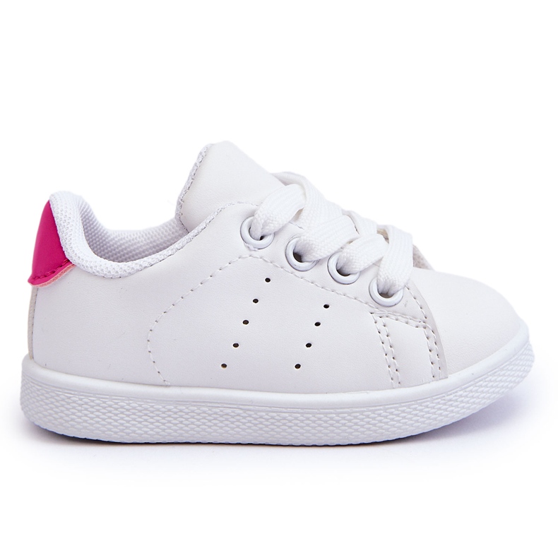 FR1 Kinder-Sportschuhe Miles in Weiß und Rosa