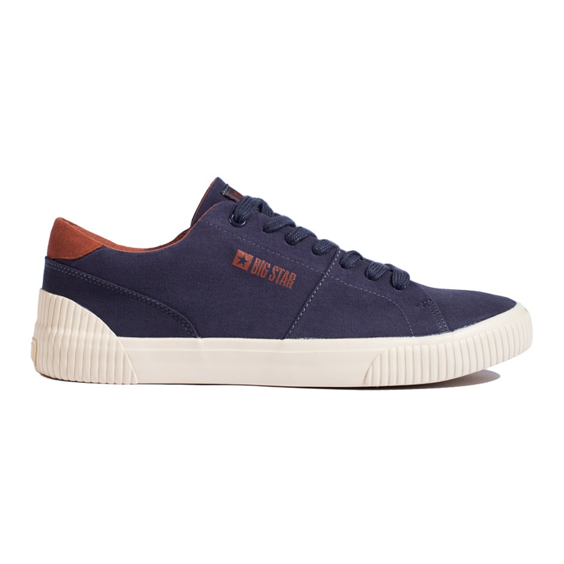 Marineblaue Herren-Sneaker Big Star LL174011