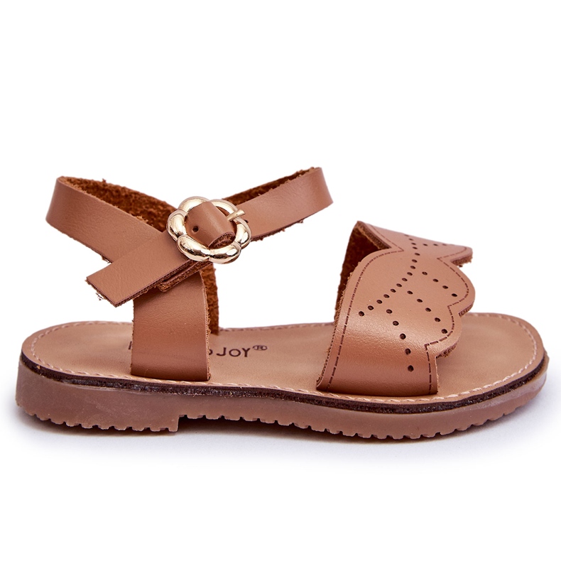 Klassische Izzy Brown Kindersandalen braun