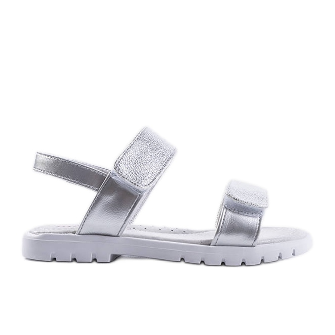 PA1 Elkview Silberne Sandalen für Kinder silber-