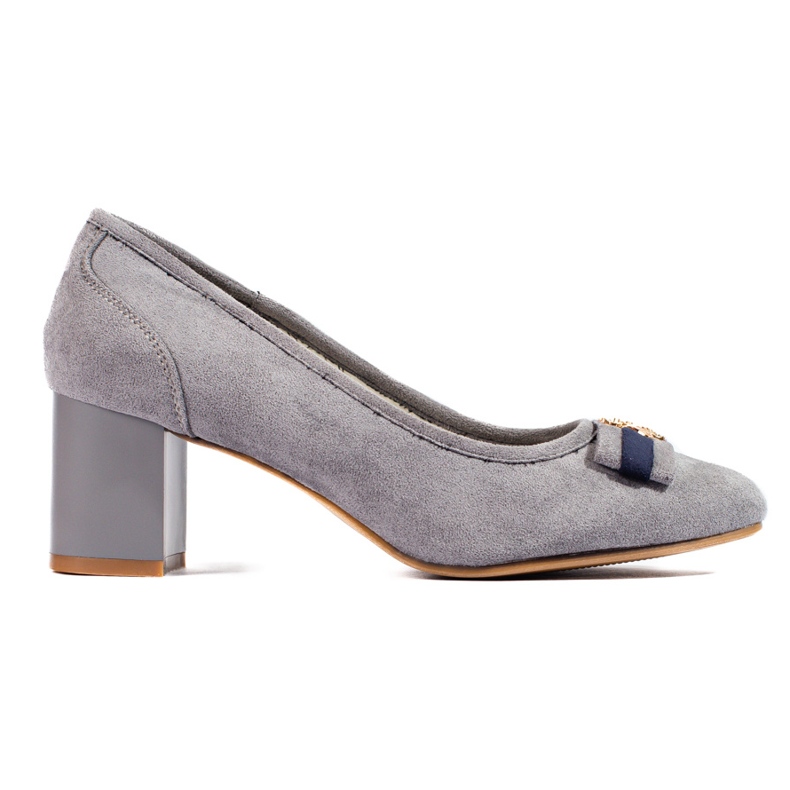 Graue Shelovet-Pumps für Damen
