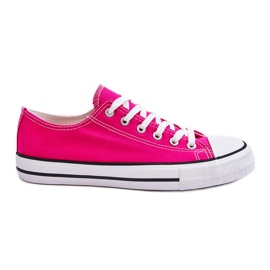 FR1 Klassische Low-Top-Sneakers für Damen in Fuchsia Vegas rosa