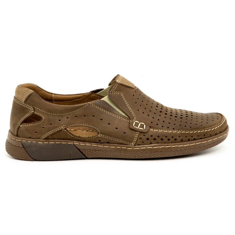 Olivier Leder Herrenschuhe 937MP braun