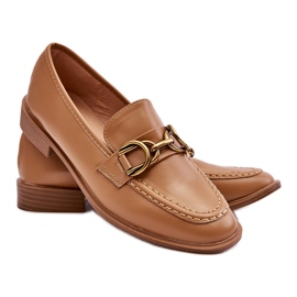 WS1 Klassische Damen-Loafer Braun Lorien