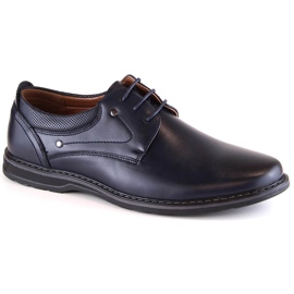 Elegante Herren-Schnürschuhe Marineblau News 4092