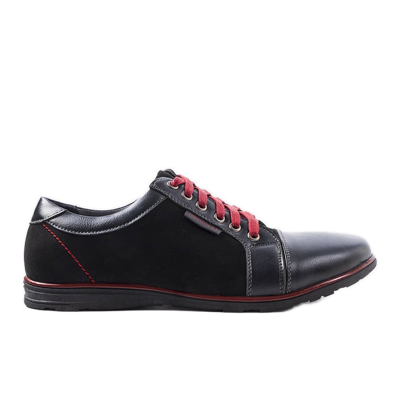 Schwarze elegante Herrenschuhe von Brisebois