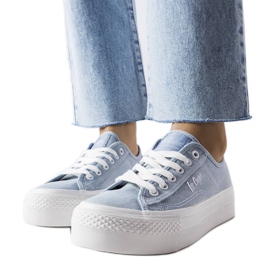 Blaue Turnschuhe Lee Cooper LCW-22-31-0891L