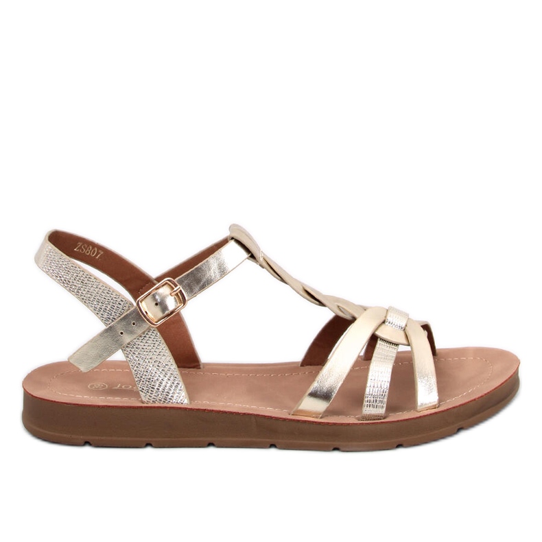 Aguilera Gold Damensandalen golden