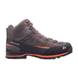 Bergson Tahat 3.0 Mid M Stx Anth/Schwarz Trekkingschuhe braun