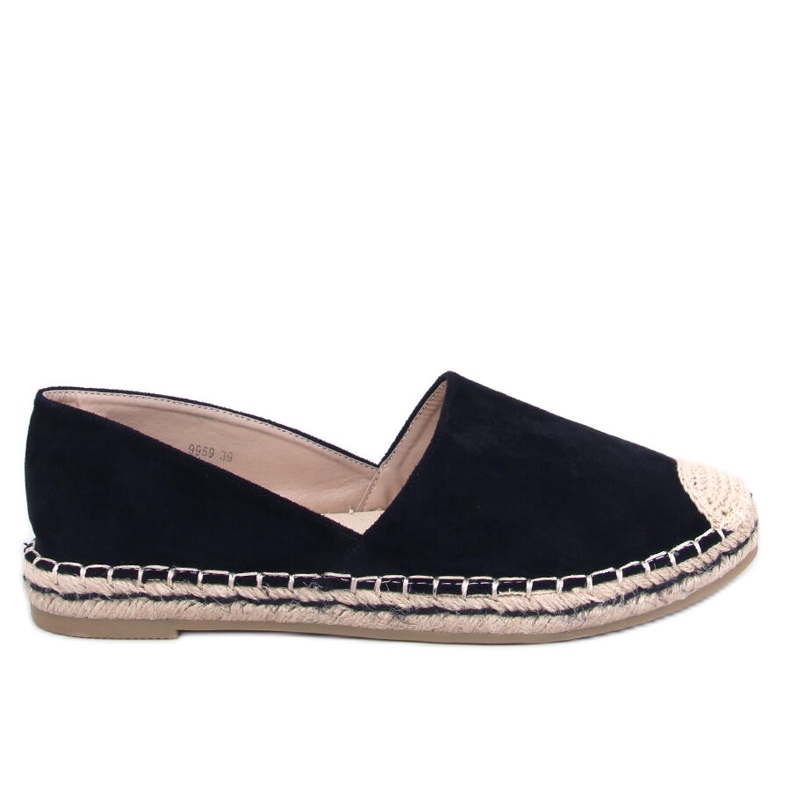 Schwarze Espadrilles mit Ausschnitten von Phair