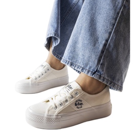 Lee Cooper LCW-22-31-0837L weiße Turnschuhe