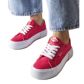 Lee Cooper LCW-20-31-026 rosa Turnschuhe