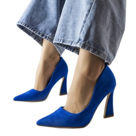 Blaue Pumps von Linda