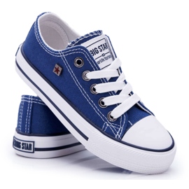Kinder Sneaker Big Star Marineblau FF374202