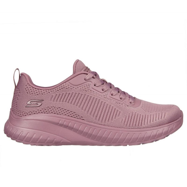 Skechers Memory Foam Bobs Squad Chaos Schuhe W 117209 Ras rosa
