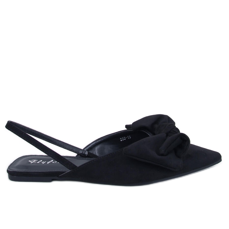 Geffen Flip-Flops mit schwarzer Schleife