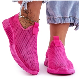 PM1 Klassische Slip-On-Sneaker Fuchsia Frankie rosa