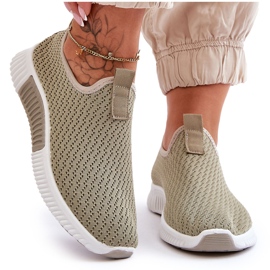 PM1 Klassische Slip-On-Sneakers in Grün von Frankie