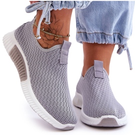 PM1 Klassische Slip-on-Sneakers in Grau von Frankie