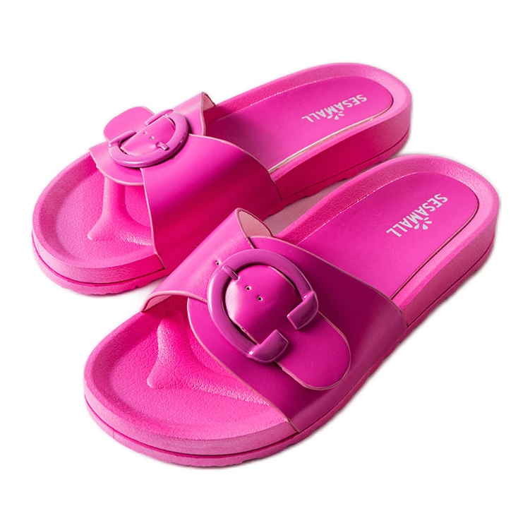 Inna Rosa Pantoletten mit Schnalle von Généreux