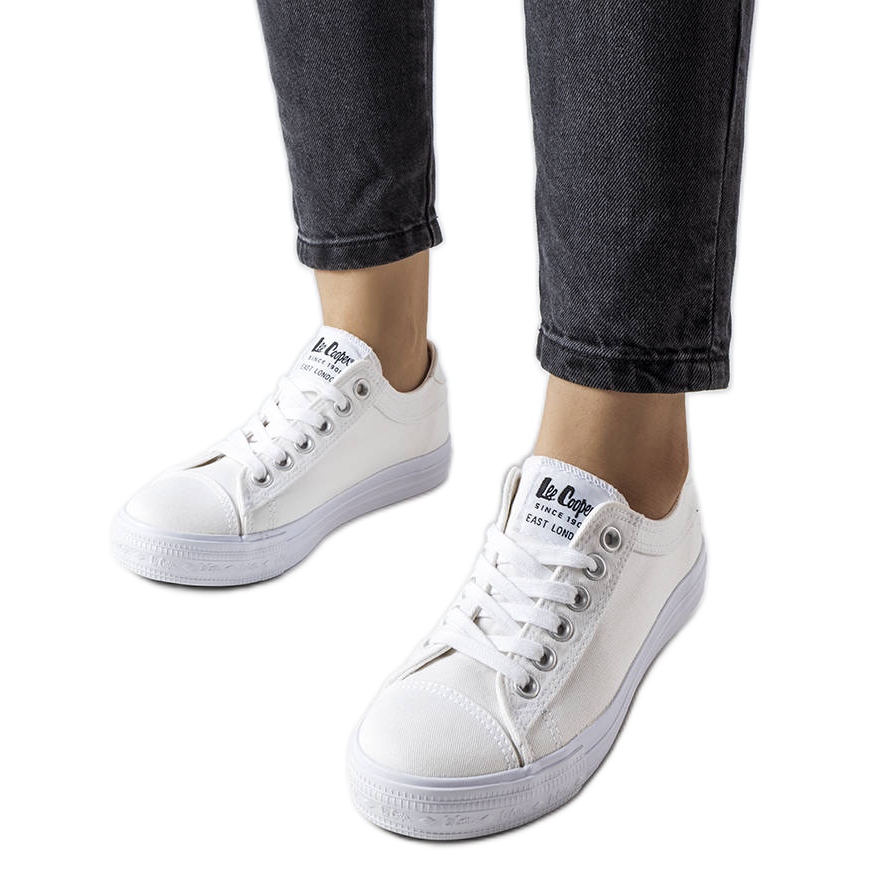 Lee Cooper LCW-22-31-0979L White Sneakers | eBay