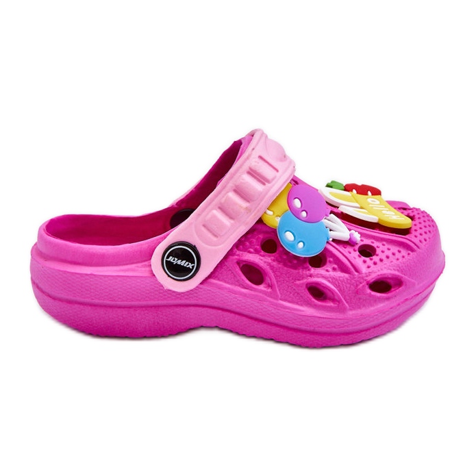 WJ1 Leichte Flip-Flops aus Schaumstoff für Kinder in Fuchsia-Süßigkeiten rosa