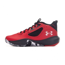 Under Armour Gs Lockdown 6 Jr. Schuhe 3025617-600 rot