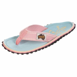 Gumbies Islander Canvas Flip Flops W G-IS-WN-GHE rosa