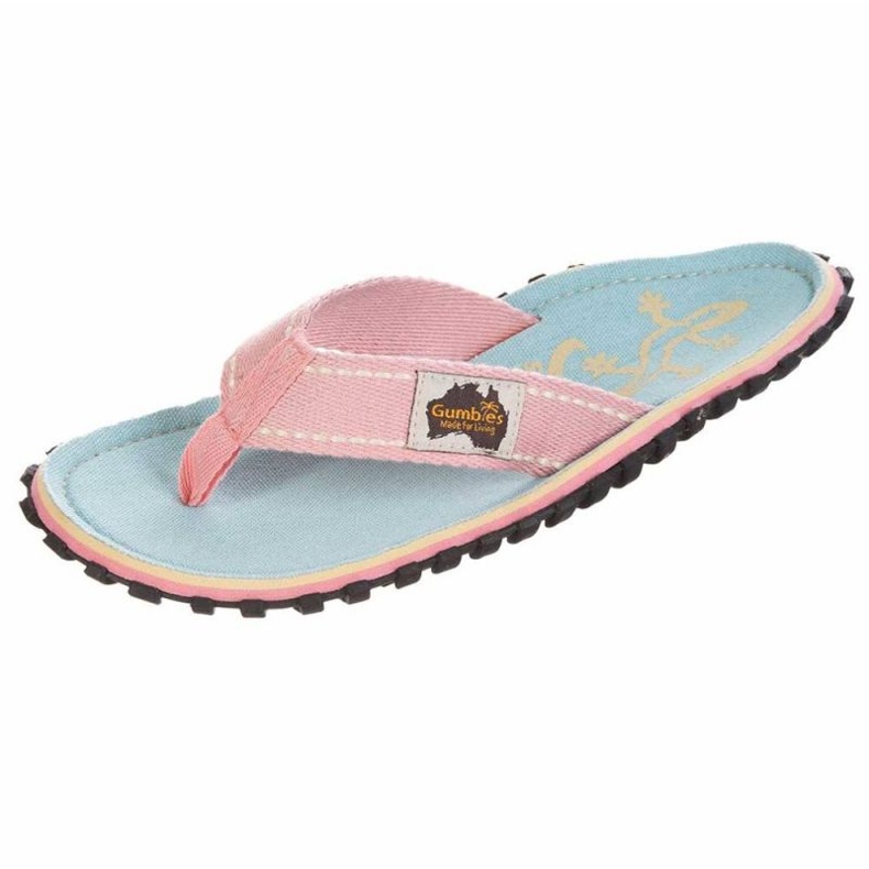 Gumbies Islander Canvas Flip Flops W G-IS-WN-GHE rosa