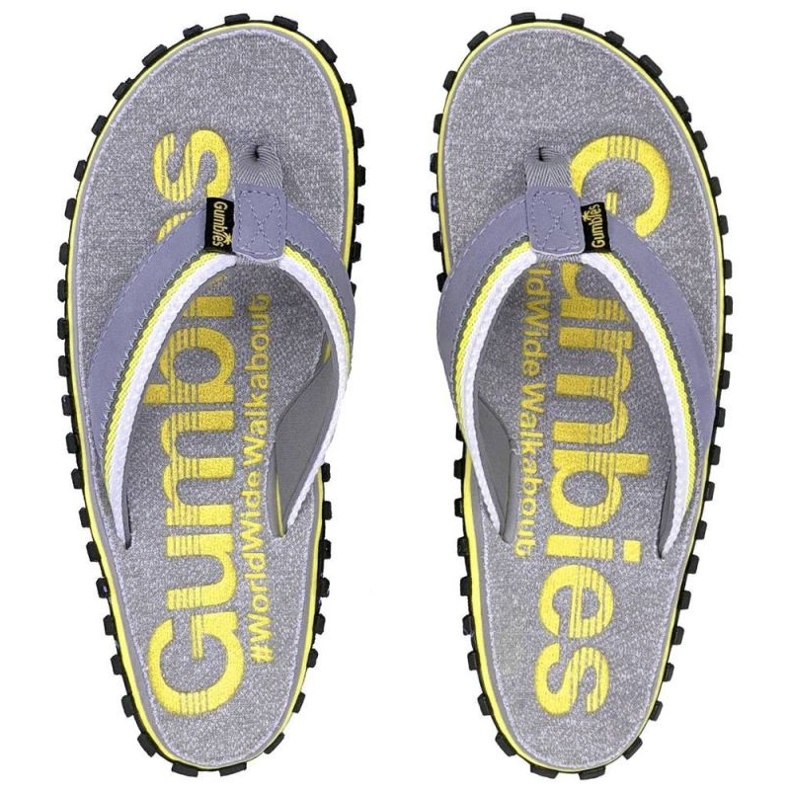 Gumbies Cairns G-CA-UNI-YE Flip-Flops grau