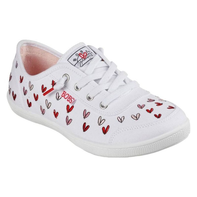 Skechers Bobs B Cute Love Brigade Schuhe W 113951 Wrpk weiß