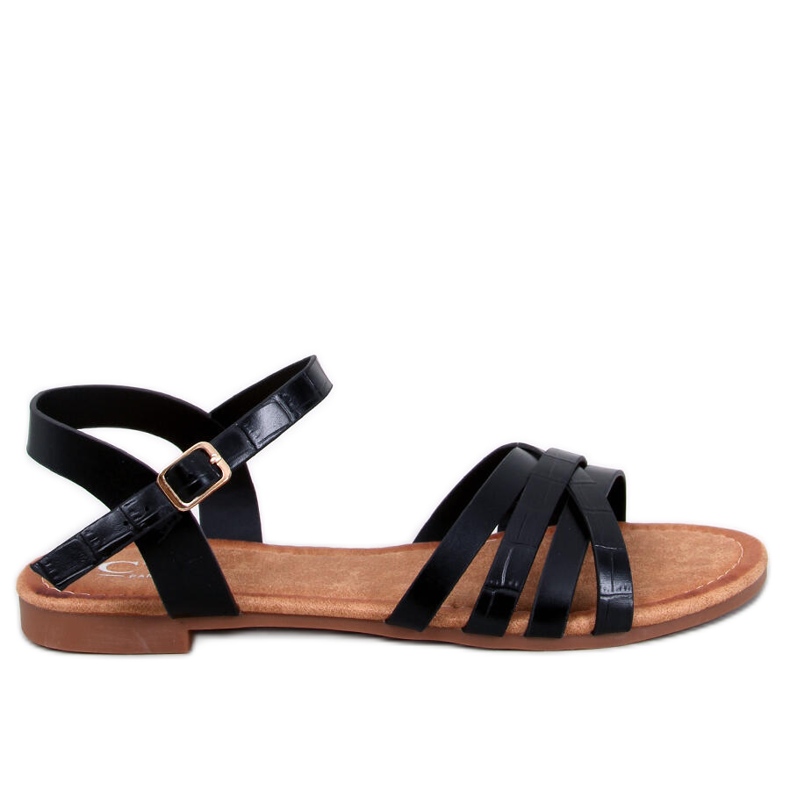 Phatter Schwarze Damensandalen