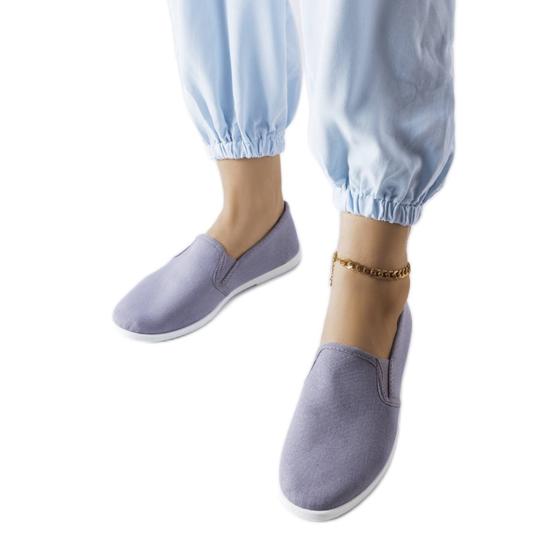 Inna Graue Stoffsneaker von Quincy