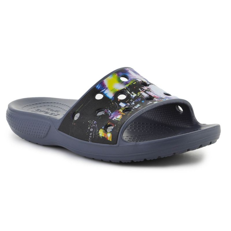 Crocs Classic Meta Scape Slide 208471-0C4 Hausschuhe schwarz