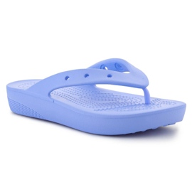 Crocs Klassische Plateau-Flip-Flip-Flops W 207714-5Q6 blau