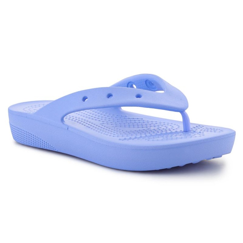Crocs Klassische Plateau-Flip-Flip-Flops W 207714-5Q6 blau