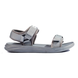 Graue Herrensandalen von Big Star HH174843