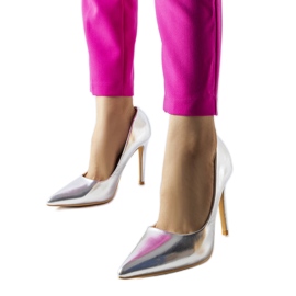 Absätze von Cabell in Silbermetallic silber-