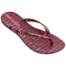 Ipanema Wave Art Fem Flip Flops W 26287-20868 rot