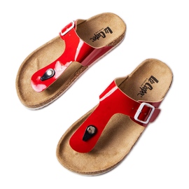 Rote Flip-Flops Lee Cooper LCW-22-35-1171L