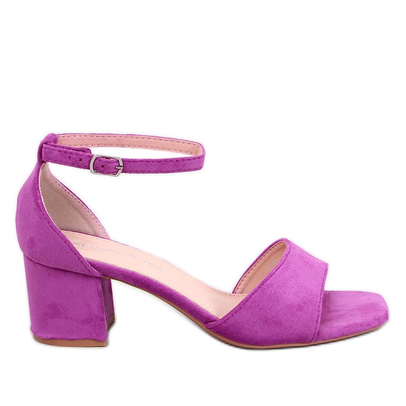 Medley Rose-Sandalen mit niedrigem Absatz rosa