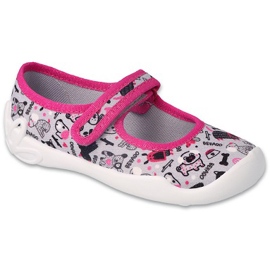 Befado Kinderantscheln 114Y521 Grau mit farbenfrohen Anwendungen