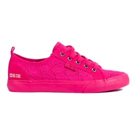 Rosa Damen-Sneaker Big Star JJ274060