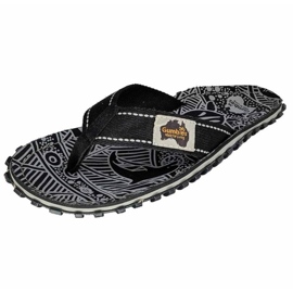 Gumbies Islander Flip Flops G-IS-UNI-BLSIG schwarz