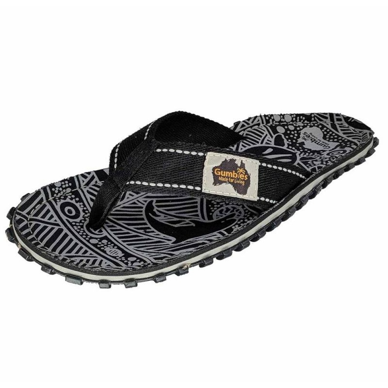 Gumbies Islander Flip Flops G-IS-UNI-BLSIG schwarz
