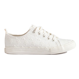 Weiße Damen-Sneaker LL274223101 Big Star