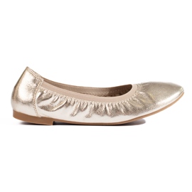 Goldene Ballerinas für Damen von Shelovet